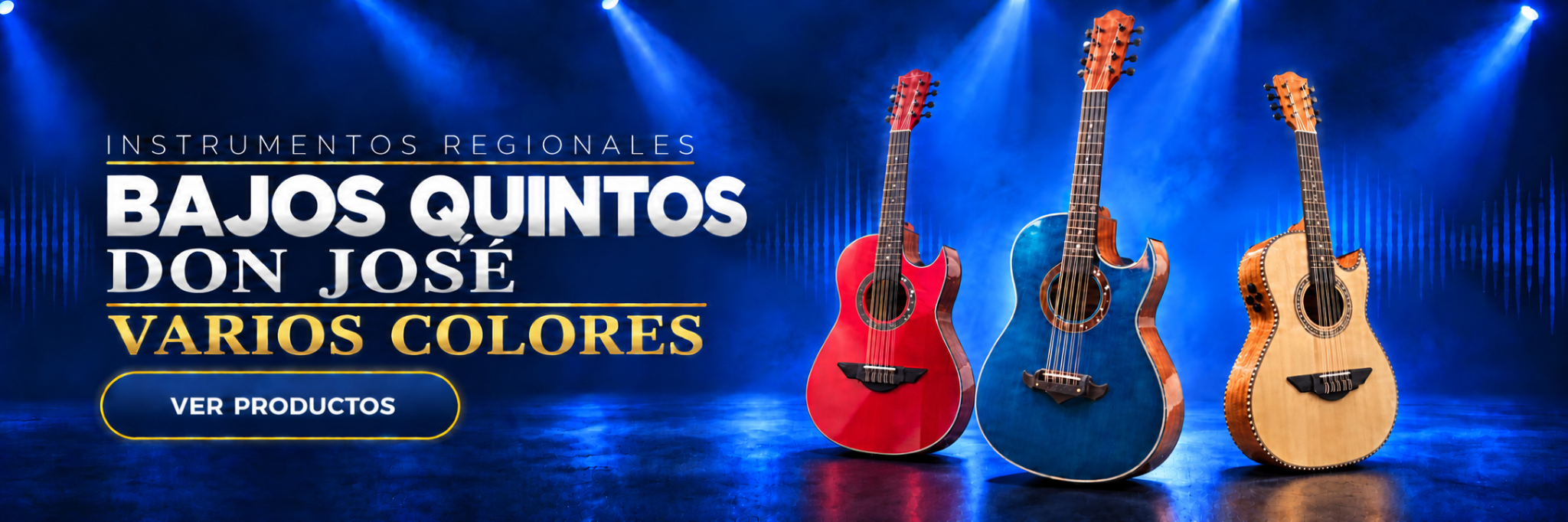 Bajos Quintos Don José en varios colores